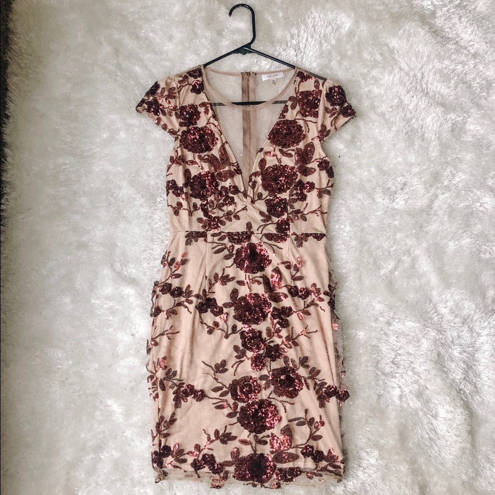 Love Culture Sequin Mini Dress Size M